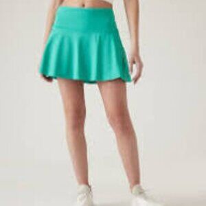 Athleta Ace Advantage High Rise Skort | Tropics Green | Small | Like New
